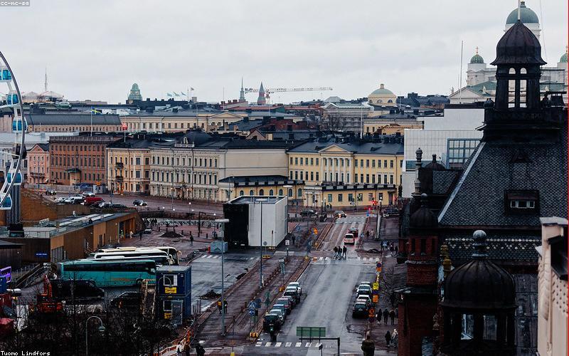 Aircraft at Helsinki Airport